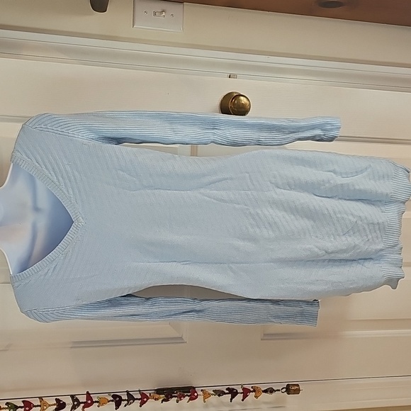 Sweaterdress VENUS Soft Blue Knit Sweaterdress - Picture 4 of 9